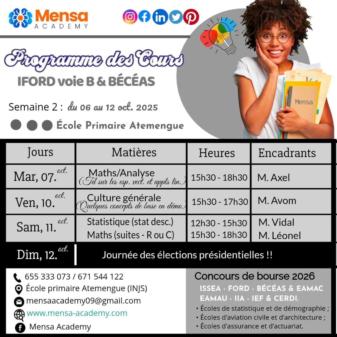 Programme BECEAS