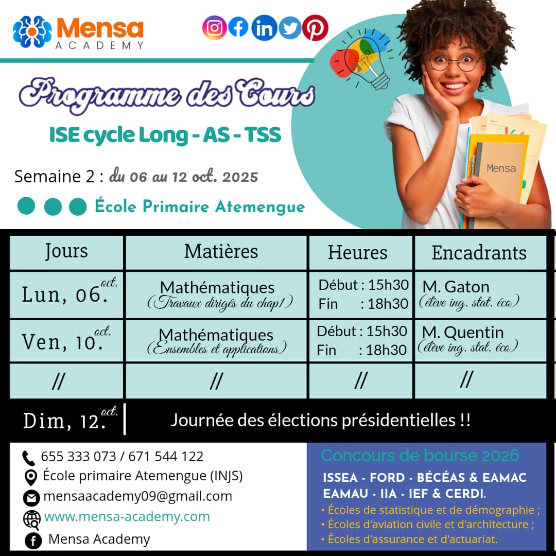 Programme ISSEA